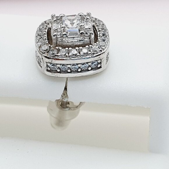 "925 Sterling Silver Cubic Zirconia Earrings, U19254568 - Picture 8 of 11